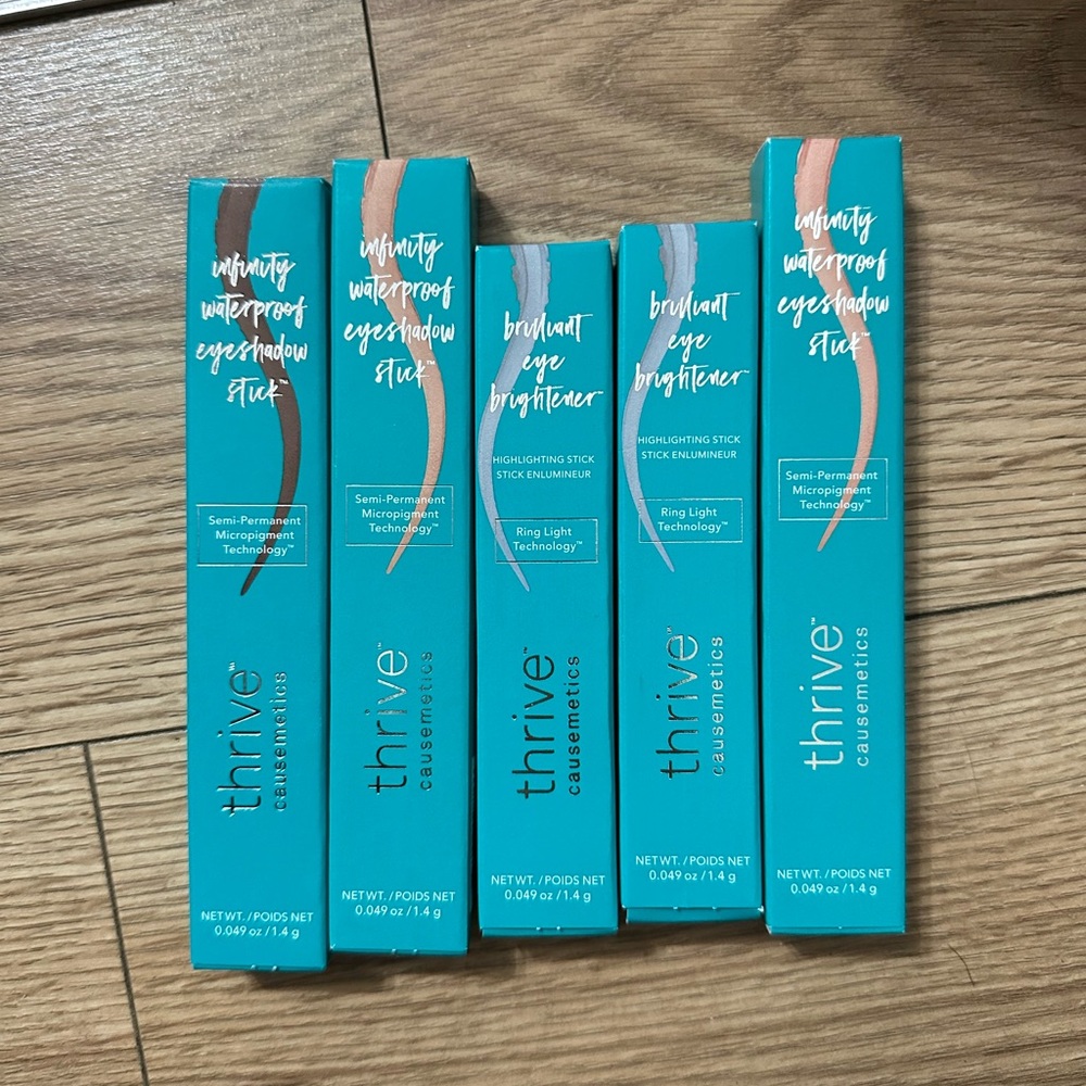 Thrive Causemetics Eye Brightener and Shadow Collection